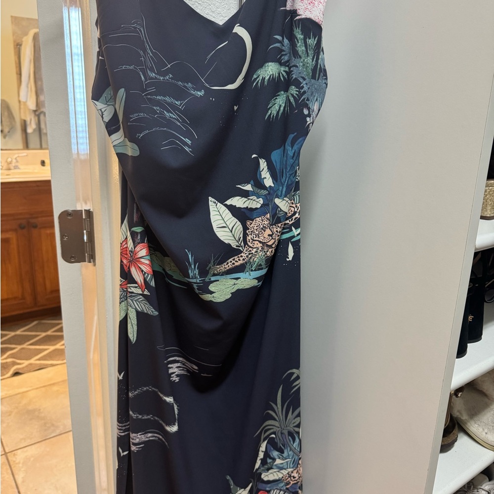 MINKPINK Tropical Print Maxi Dress